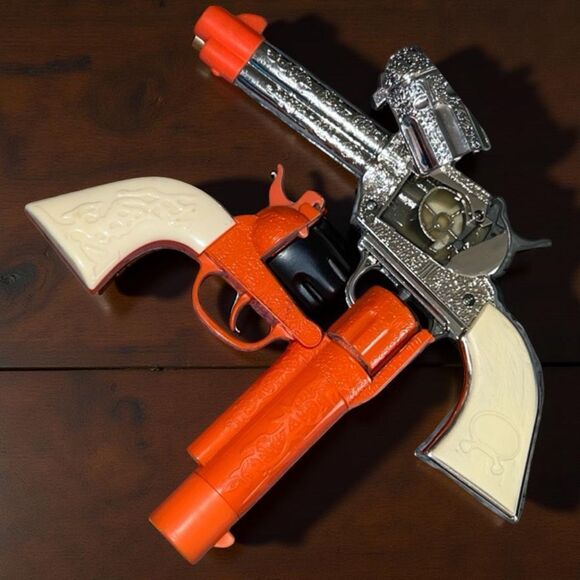 2 Imperial Toy LLC Legends of the Wild West Toy Cap Gun w/Orange Cap B11 - Picture 4 of 5